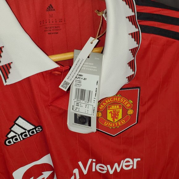 NWOT Manchester United Jersey New size M - Picture 4 of 6